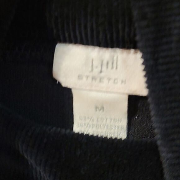 J.JILL stretch soft sl Cowl neck velour type - Picture 6 of 6